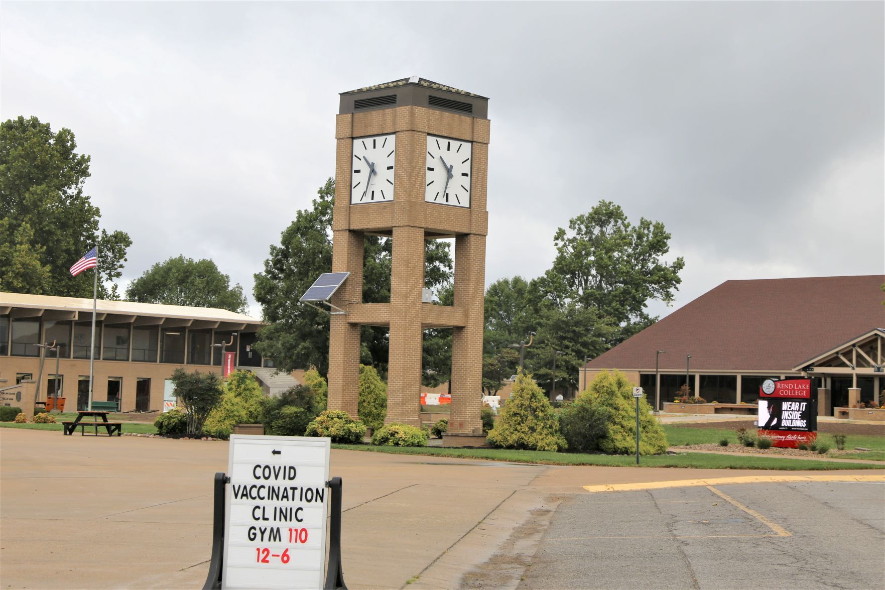 Rend Lake College COVID testing